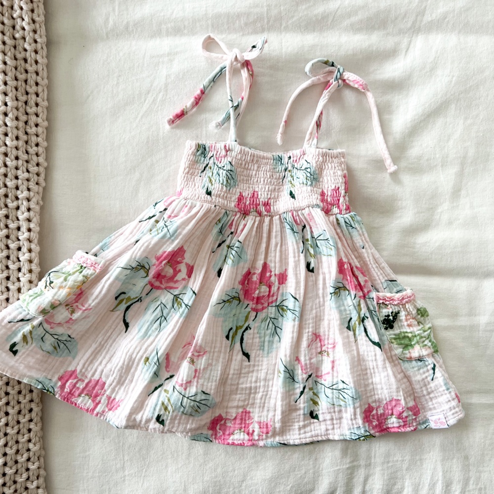 3T SweetHoney Floral Beach Tunic